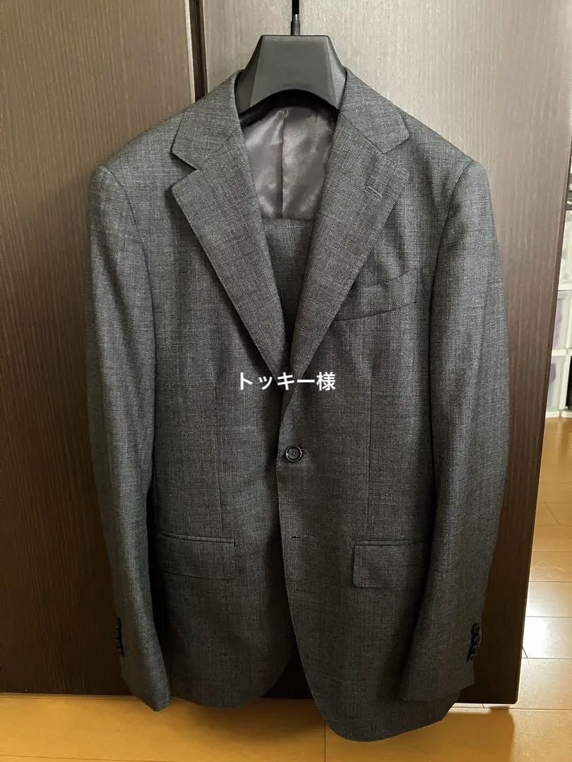 BEAMS F / ビームスエフ CANONICO ピンヘッド 3ボタン スーツ BEAMS F（ビームスF）【別注】Stile Latino / FAUSTO ピンヘッド