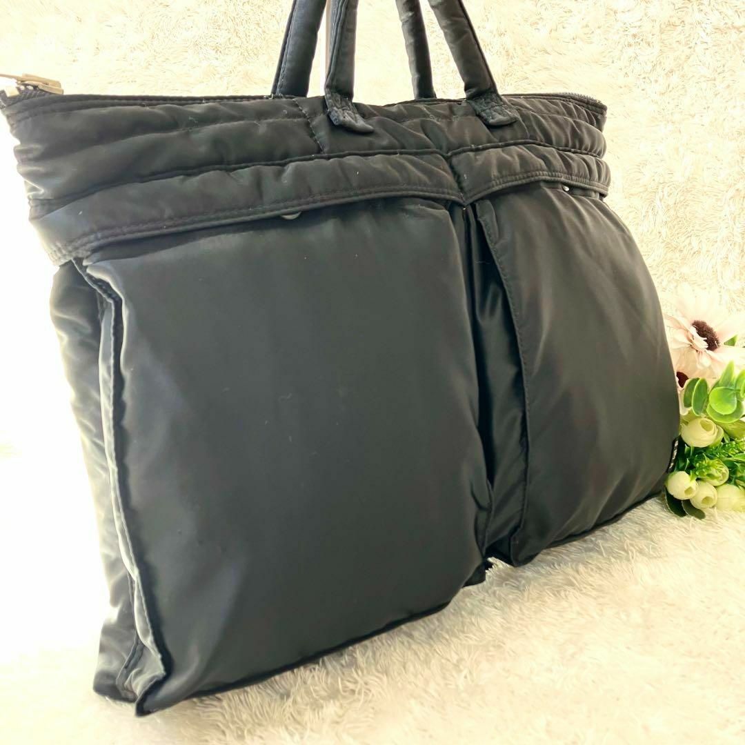 ポーター / タンカー　 ネイビー トートバッグ 美品 HEAD PORTER ヘッドポーター タンカー トートバッグ