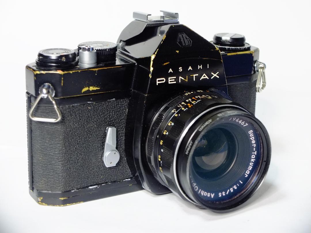 【実写確認整備品】アサヒペンタックスSLB/K・スーパータクマー35mmf3.5 実写確認整備品】アサヒペンタックスSLB/K・スーパータクマー