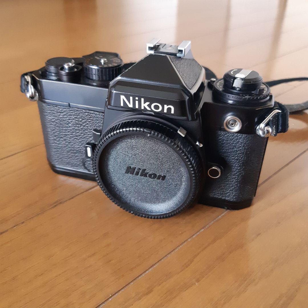 ★ Nikon FE フィルム一眼レフカメラ ブラック　　〈 中古品 〉 中古】Nikon ニコン FE ブラック フィルム一眼レフカメラ | 中古