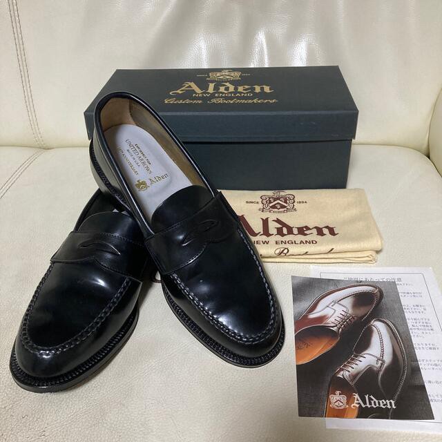 ALDEN コードバンローファー（オールデン 99162 コイン