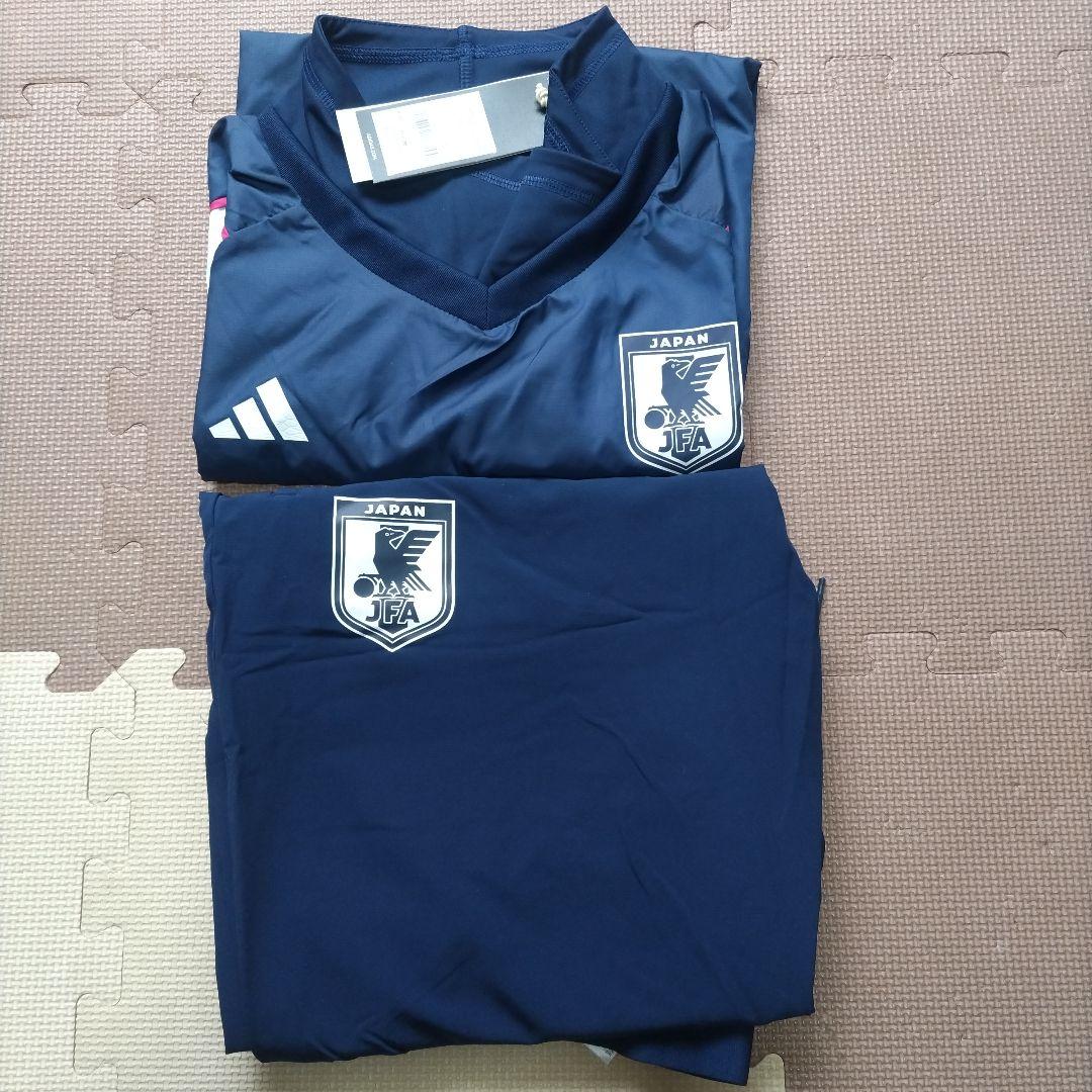 【新品未使用】日本女子代表2022　ティロ23プロ ピステトップ＆パンツ　3XL 新品未使用】日本女子代表2022 ティロ23プロ ピステトップ