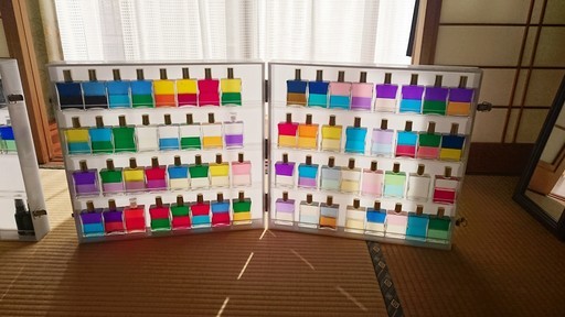 オーラソーマボトル50ml 115本フルセット ケース付き