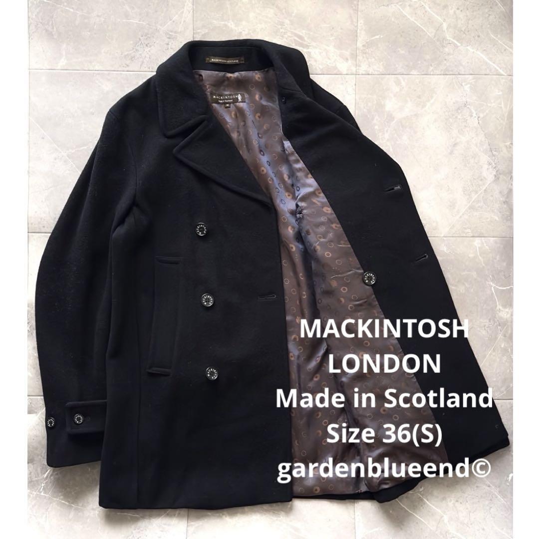 MACKINTOSH LONDON ウールメルトン ミドル丈 Pコート ダブルフェイスメルトンピーコート(ブルゾン)｜MACKINTOSH