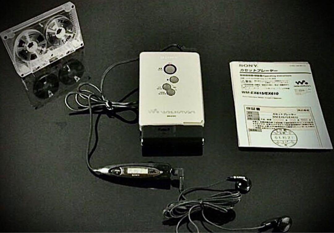 カセットウォークマンSONY WM-EX610「整備済み、完動美品