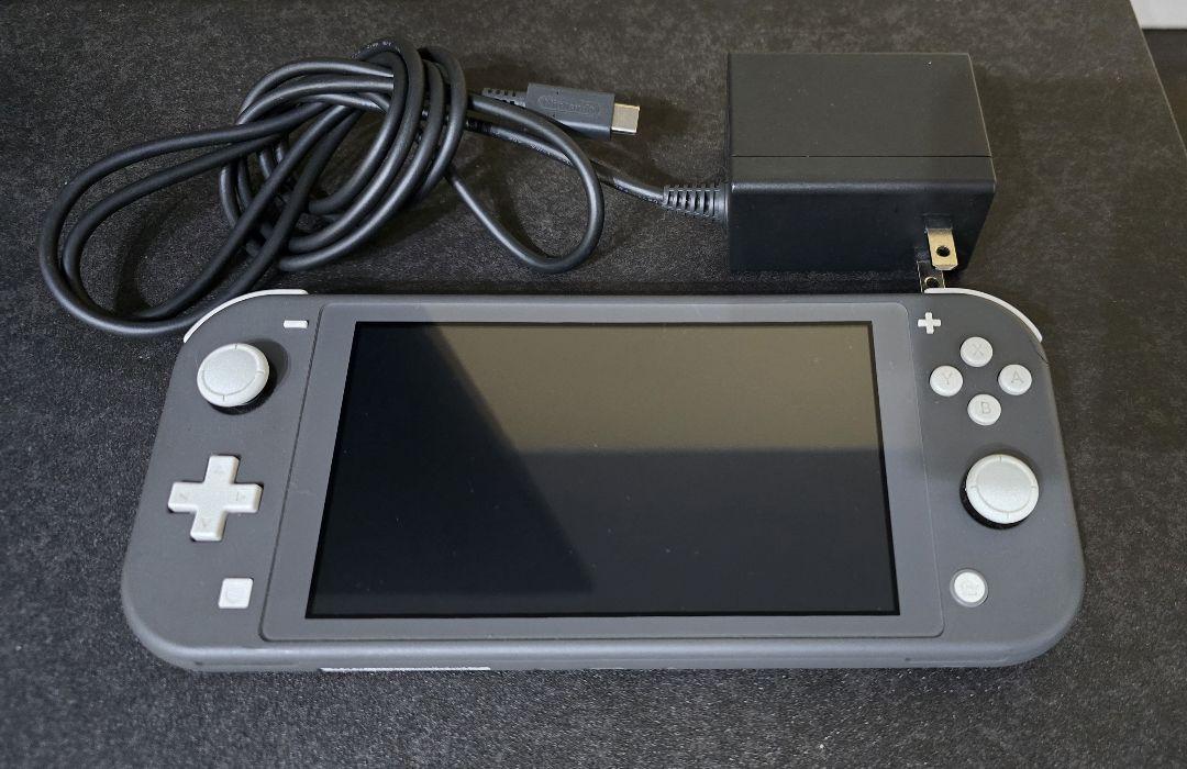Nintendo Switch Lite グレー 充電器付き（Switchライトグレー
