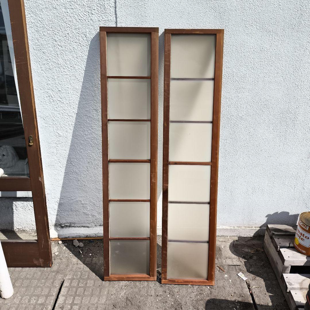 欄間　レトロ　2枚セット 楽天市場】▽現状販売▽ 和製アンティーク 昭和初期