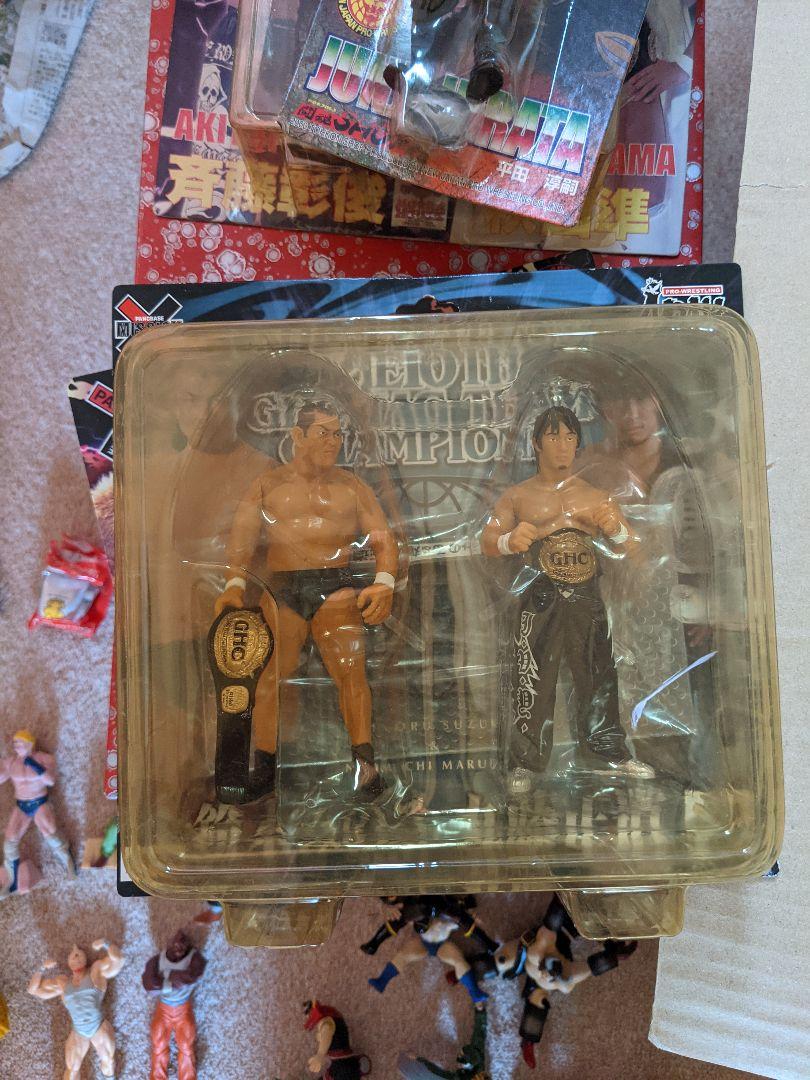 WWE マテル　丸藤正道　エリートタイプ　カスタムフィギュア 丸藤正道 鈴木みのる GHCタッグ チャンピオンベルト キャラ