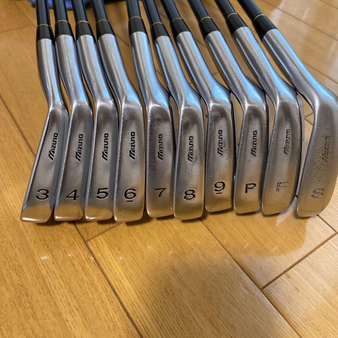 ミズノ アイアンセット10本 （MIZUNO ミズノ MASTERS マスターズ