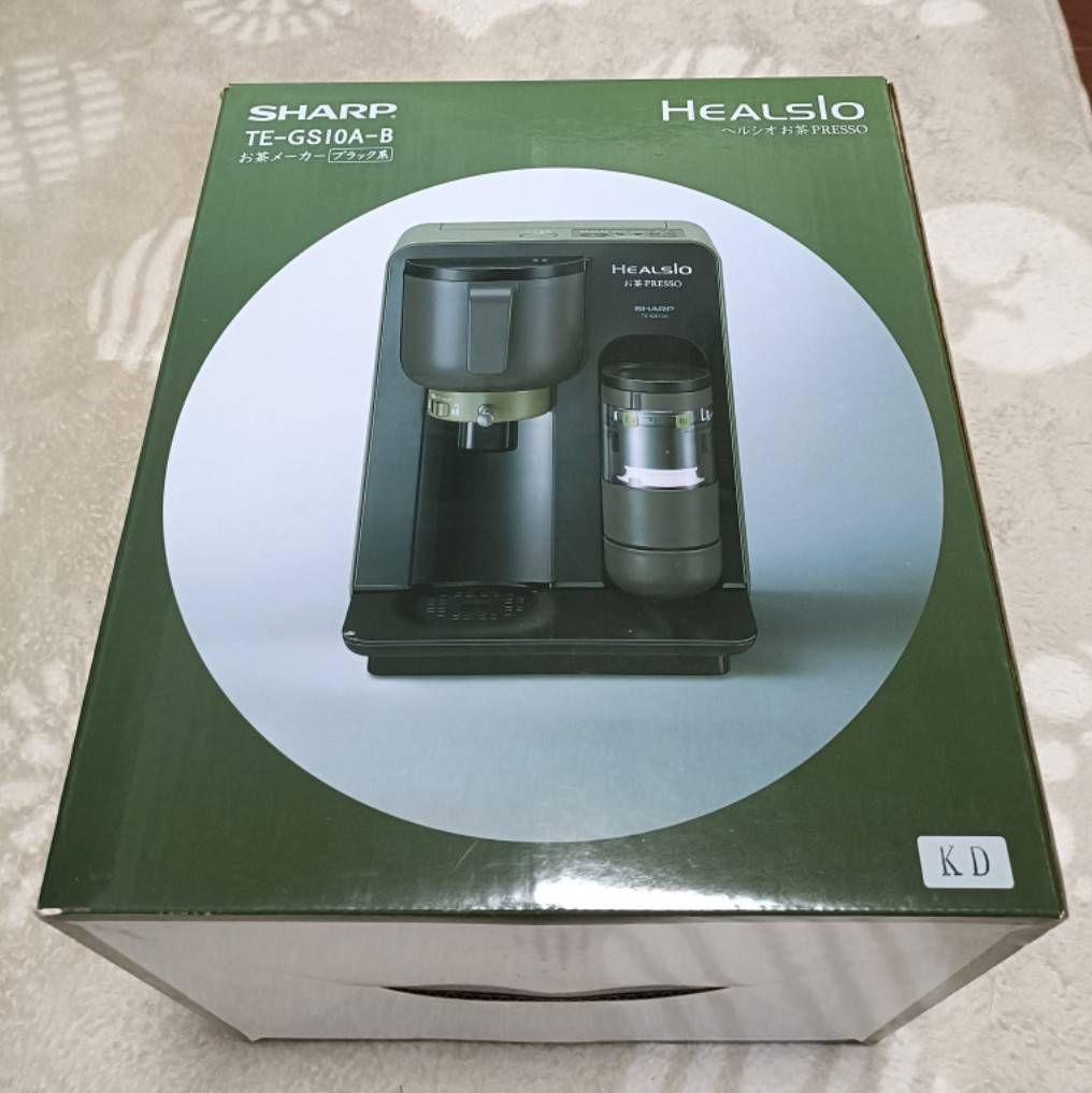 TE-GS10A-B お茶メーカー Amazon | SHARP HEALSIO お茶PRESSO ブラック系 TE-GS10A-B