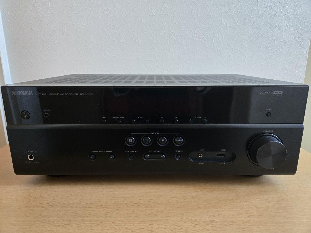 ヤマハ YAMAHA AVレシーバー ブラック RX-V385 【ジャンク品】 81HYfQo2s6L._UF894,1000_QL80_.jpg