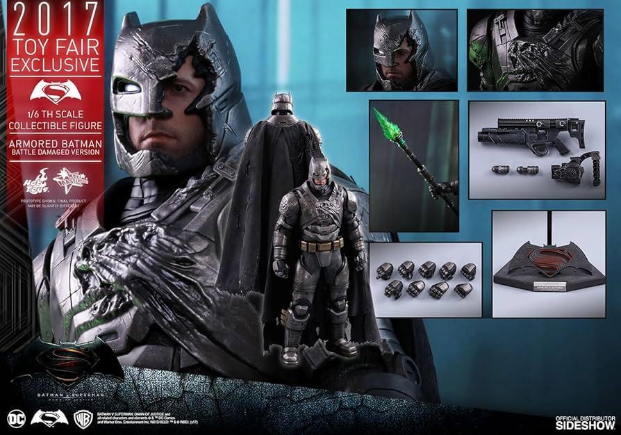 ホットトイズ アーマードバットマン ダメージバットマン