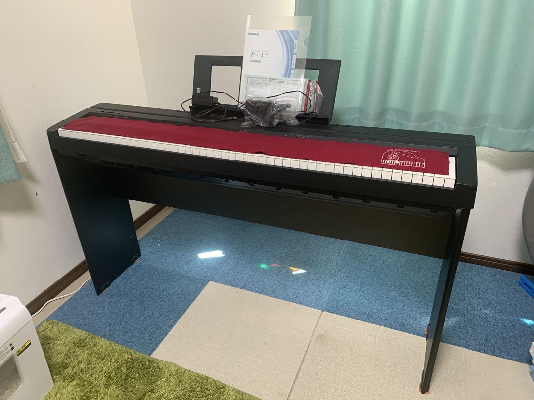 引き取り限定 ヤマハ P-45 88鍵 デジタルピアノ 電子ピアノ