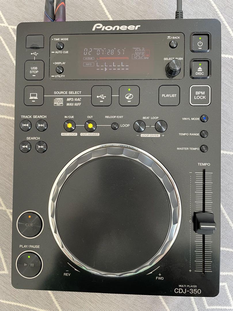 Pioneer CDJ-350 (ジャンク品) PCDJ として使えます！ Amazon.com: Pioneer CDJ-350 Black CD Player for DJ : Musical