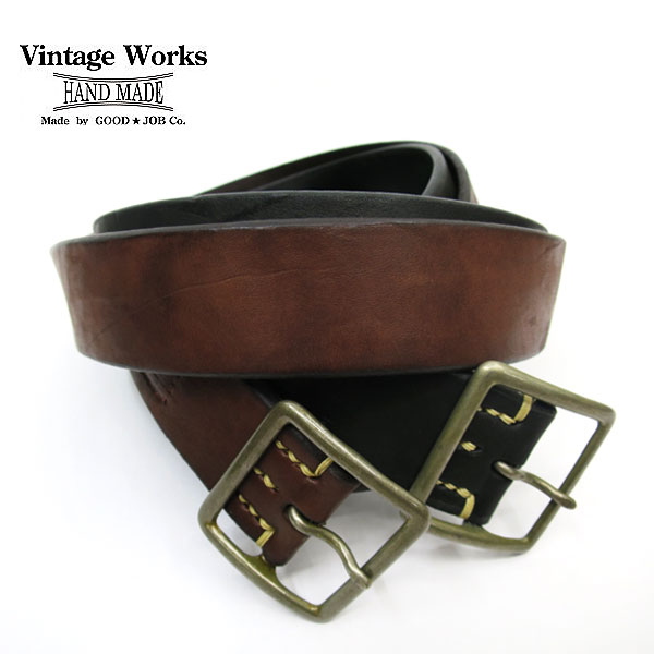 Vintage Works ヴィンテージワークス Leather belt レザーベルト