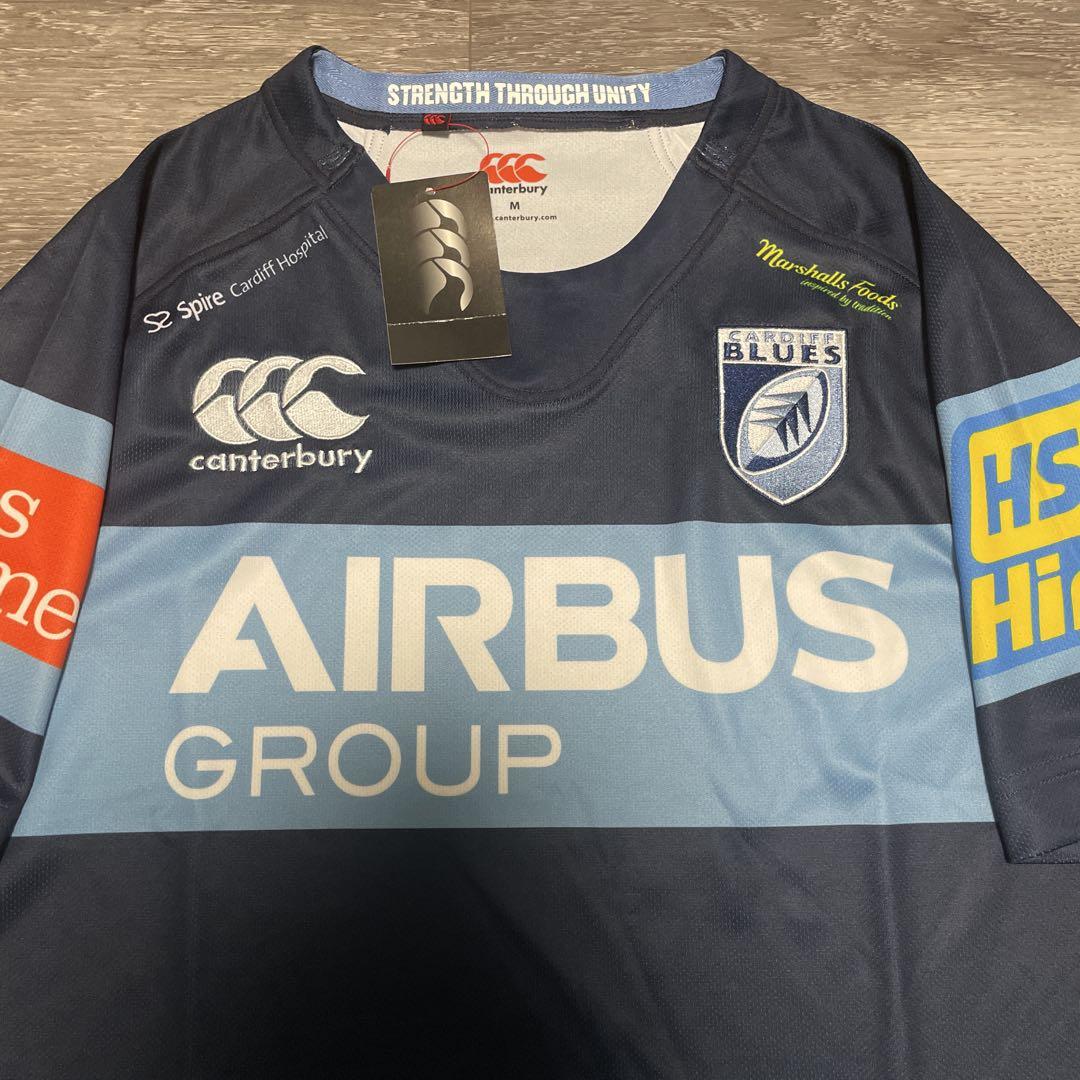 デッドストック canterbury CARDIFF BLUES Jersey1 デッドストック canterbury CARDIFF BLUES Jersey1（デッド