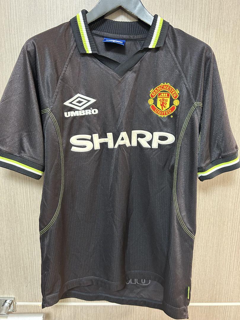 Manchester United 7 Cantona 1993 1995 away shirt jersey