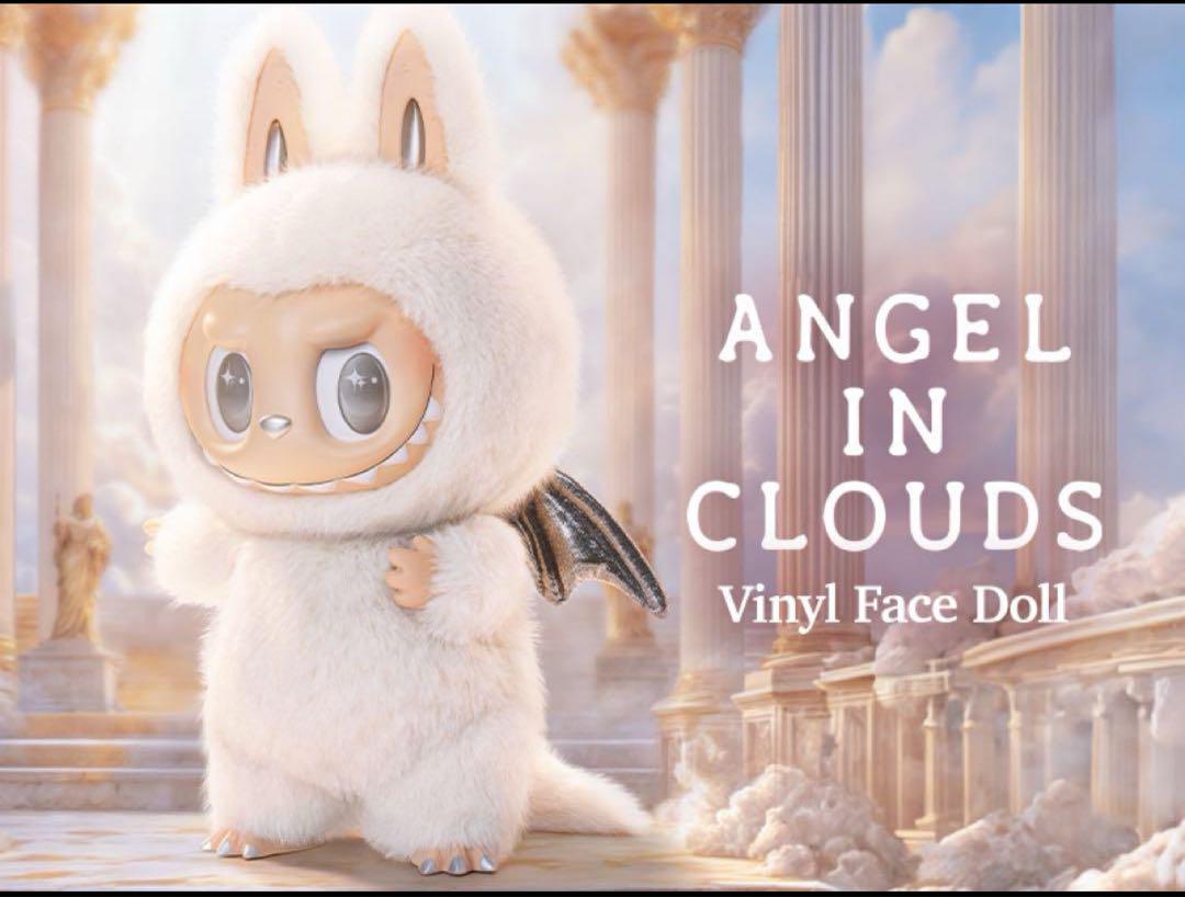 アイドル THE MONSTERS ANGEL IN CLOUDS - ZIMOMO THE MONSTERS - ANGEL IN CLOUDS VINYL FACE DOLL From the