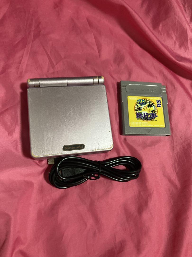 ゲームボーイアドバンスspピカチュウセット （ゲームボーイ