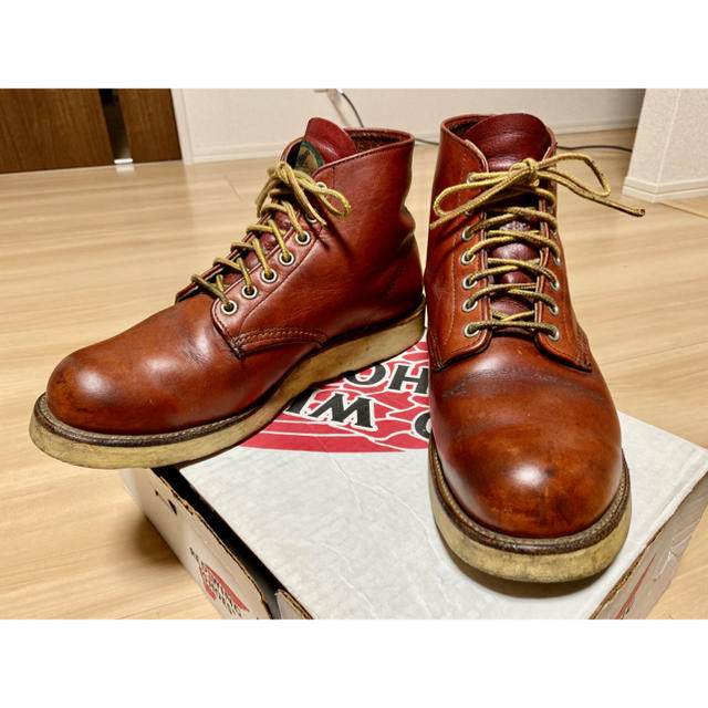 レッドウィング 8166 プレントゥー 半円犬タグ 8 1/2D redwing