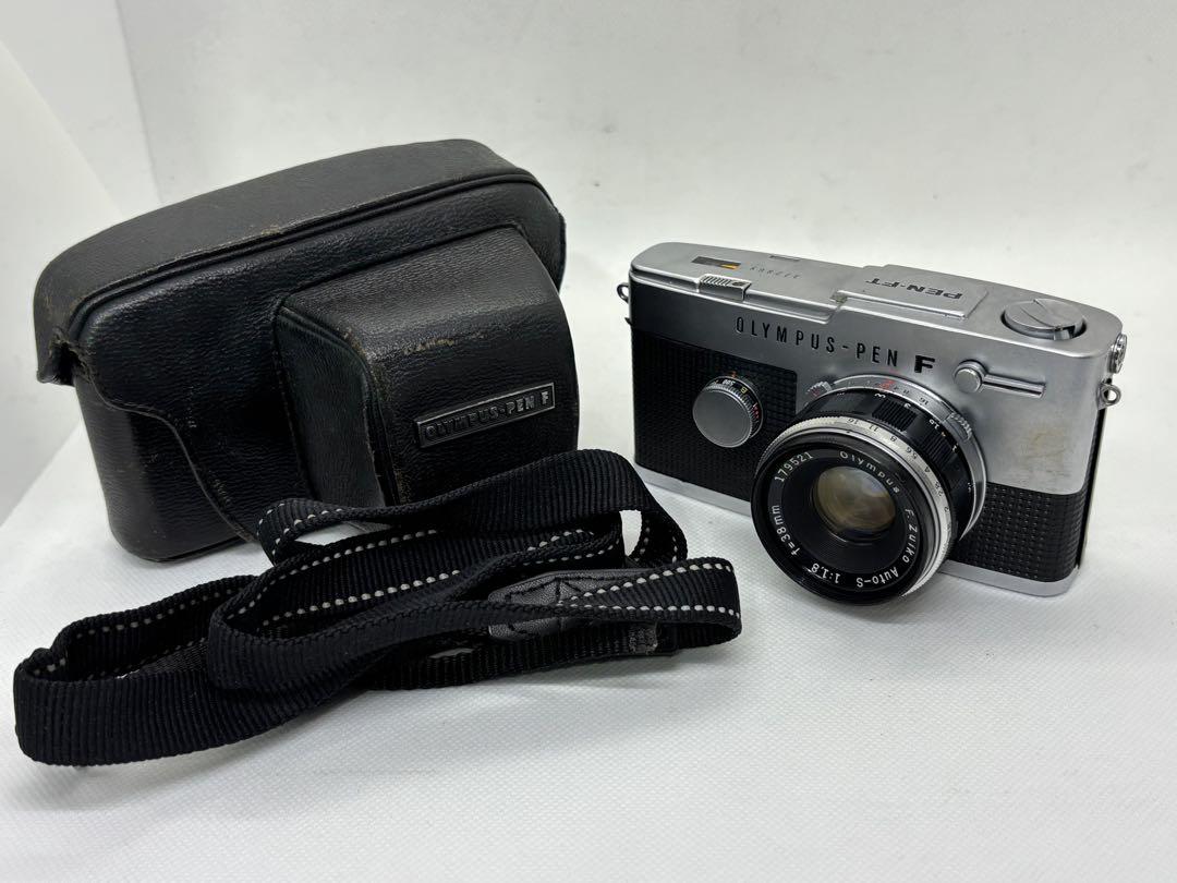 Olympus Pen FT F.Zuiko f1.8 38mmレンズ ケース他（OLYMPUS PEN