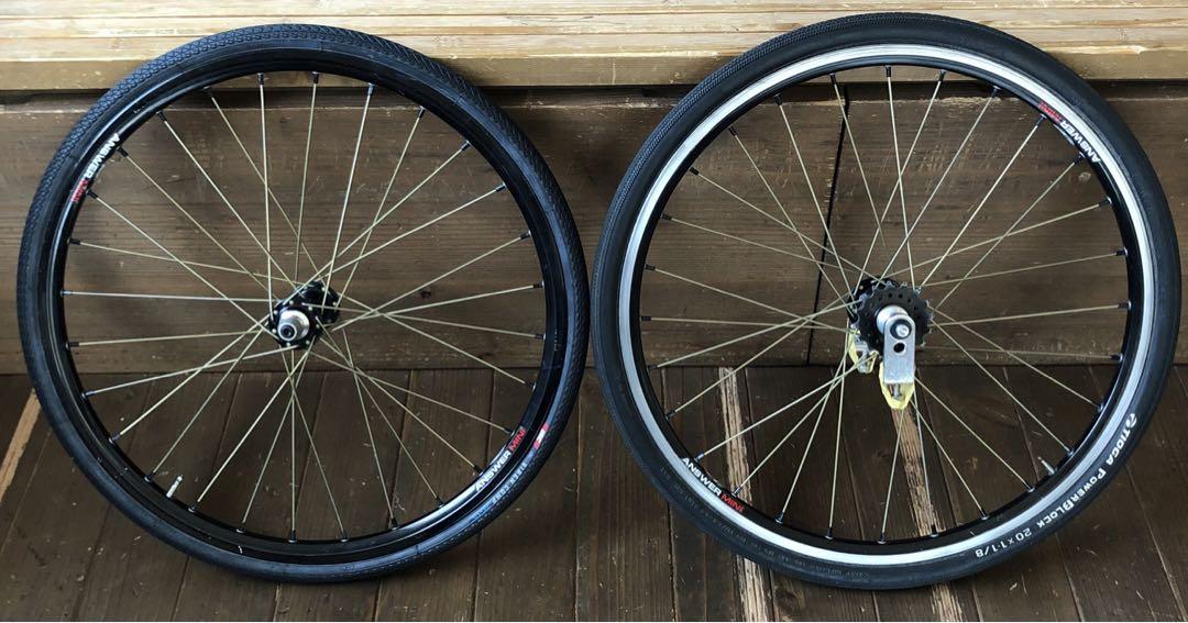 bmx レーサー　チタンホイールセット20*1-1/8 bmx レーサー チタンホイールセット20*1-1/8（Bmxレースフォーク