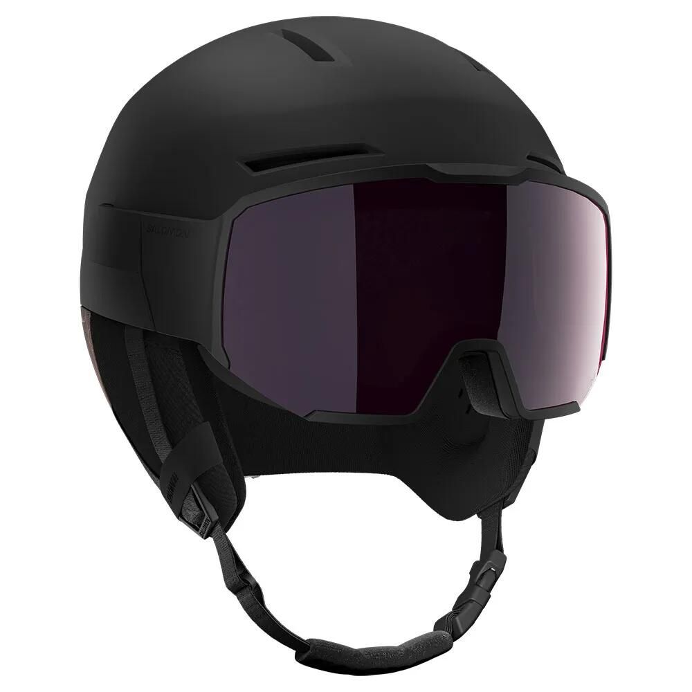 新品在庫処分SALOMON OSMOBLACKブラックバイザーヘルメット30%引 新品在庫処分SALOMON OSMOBLACKブラックバイザーヘルメット30%引