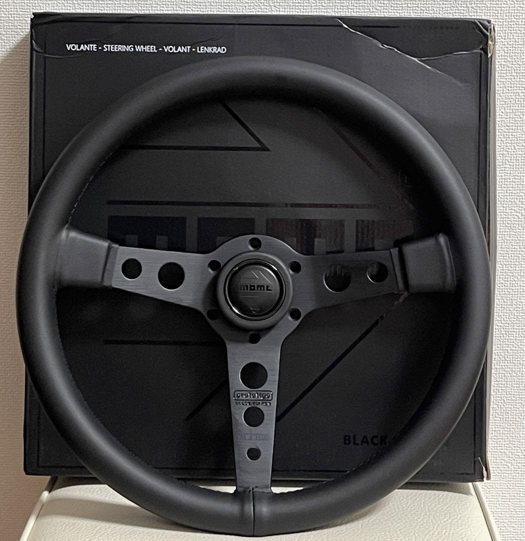 MOMO モモ ステアリング PROTOTIPO BLACK EDITION 350mm