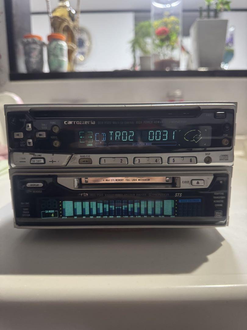 カロッツェリア DEH-P505+MDS-P505バックラ イト交換済 スペアナ カロッツェリア DEH-P505+MDS-P505バックラ イト交換済 スペアナ