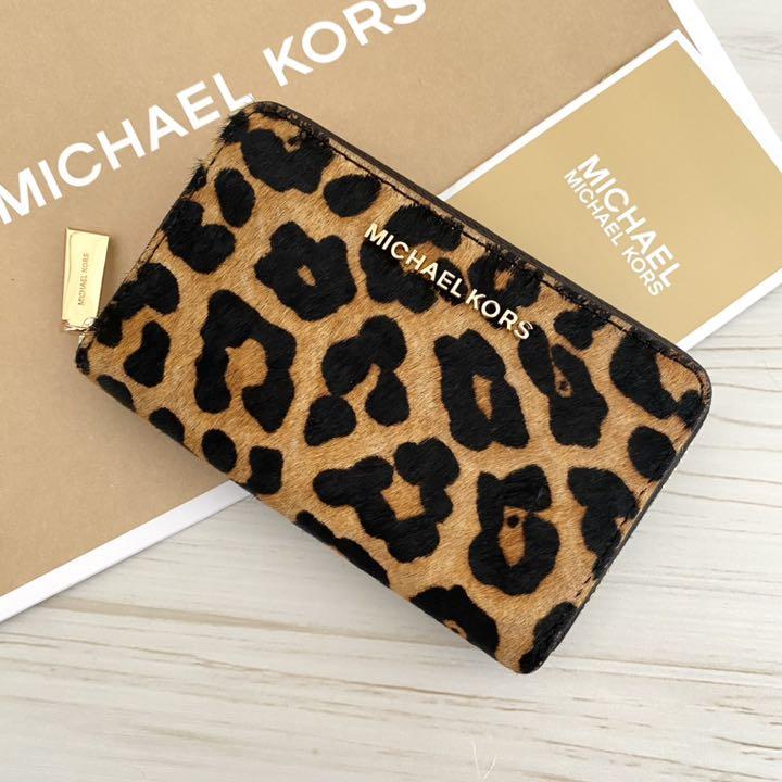 47 マイケルコース　コインケース　アニマル　小銭入れ財布 ☆ 新品 MICHAEL KORS コインケース アニマル 小銭入れ財布