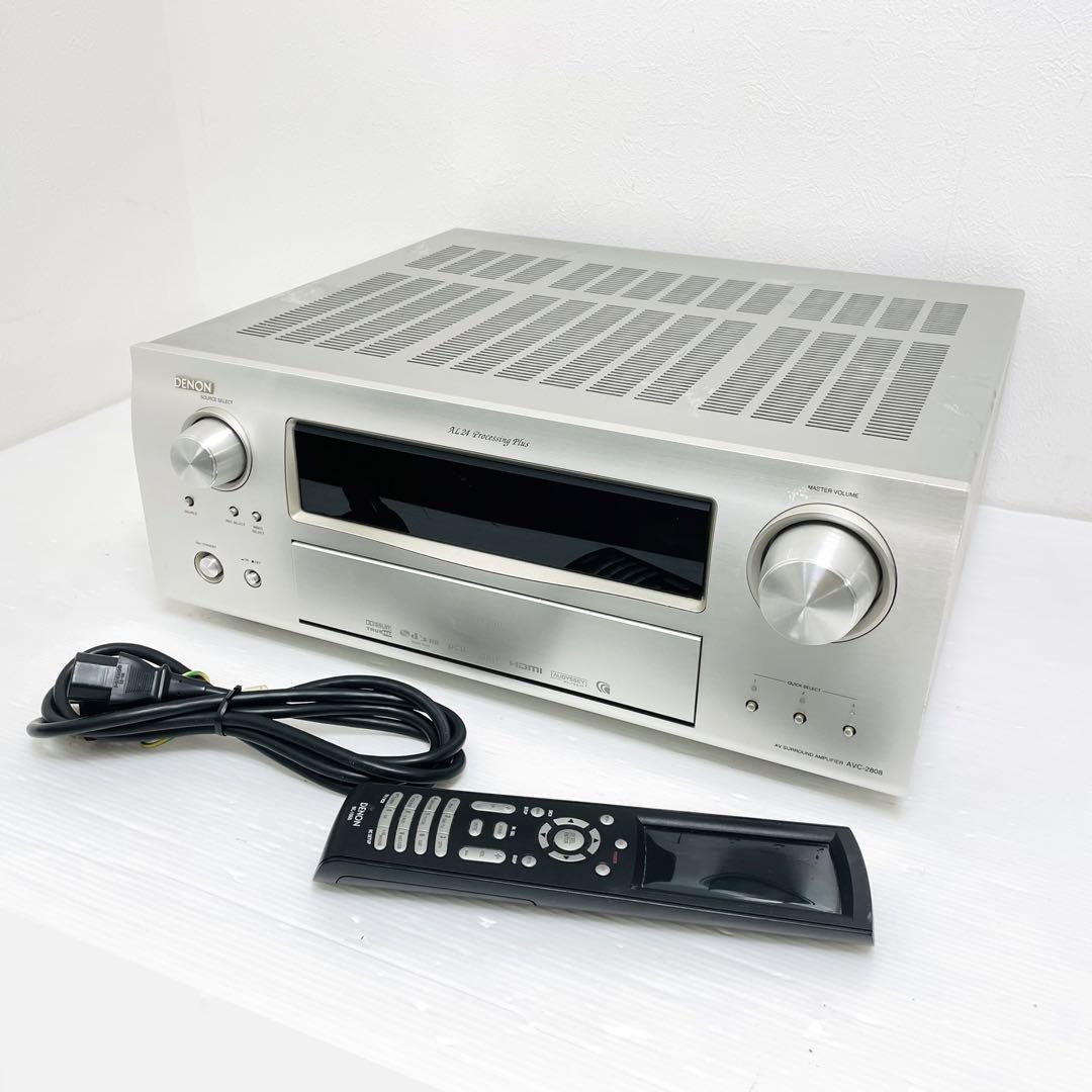 DENON AVサラウンドアンプ AVC-2808 デノン プレミアムシルバー