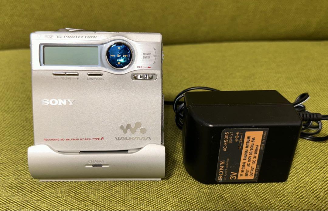 美品】SONY MD WALKMAN MZ-R910（動作美品】SONY WALKMAN MD