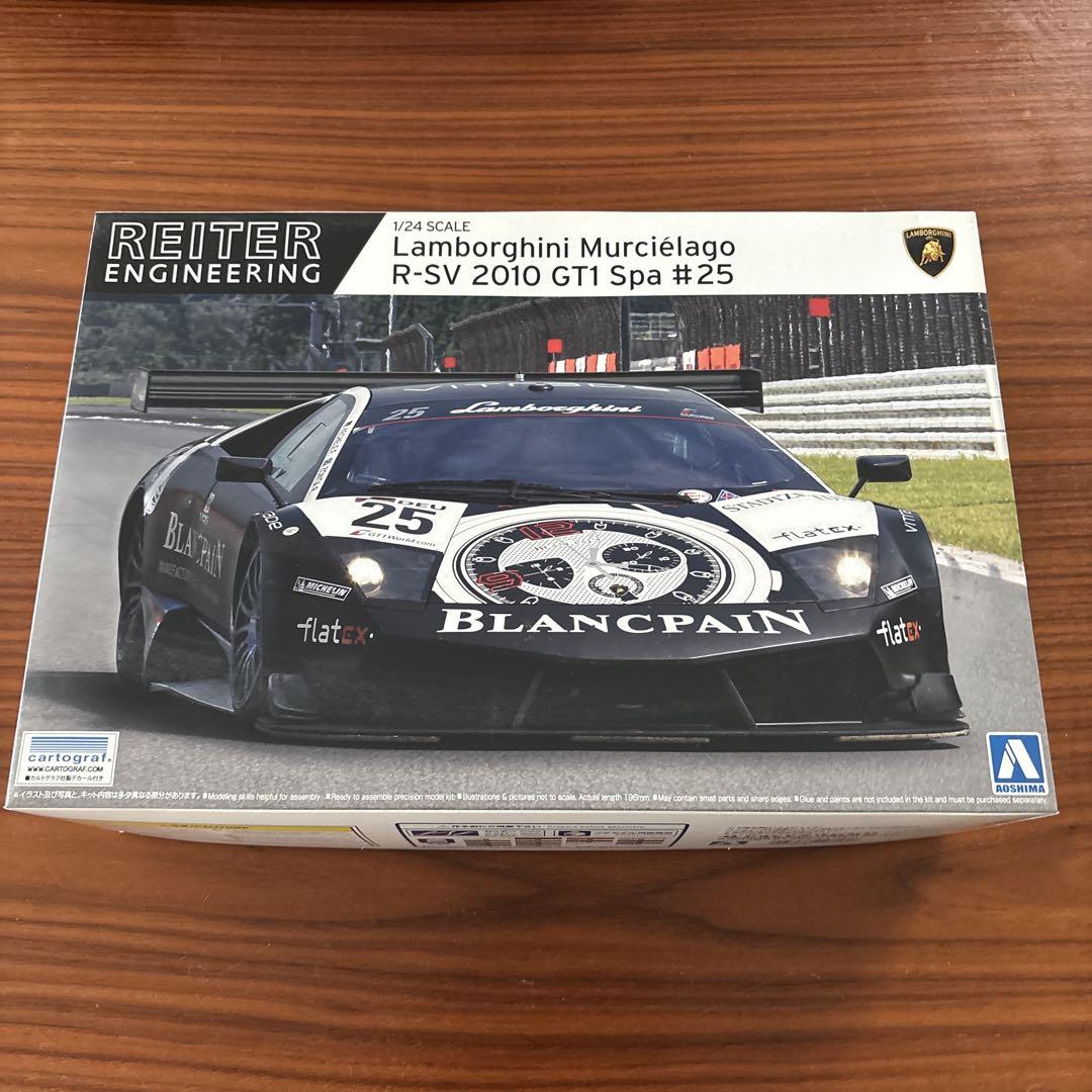 フジミ 1/24 ムルシエラゴR-SV 2010 GT1 Spa #25（新品】1/24