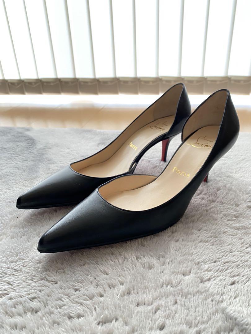 クリスチャンルブタン ベロア ベルベット ブラック パンプス リボン パーティー 楽天市場】【美品】 Christian Louboutin / クリスチャン
