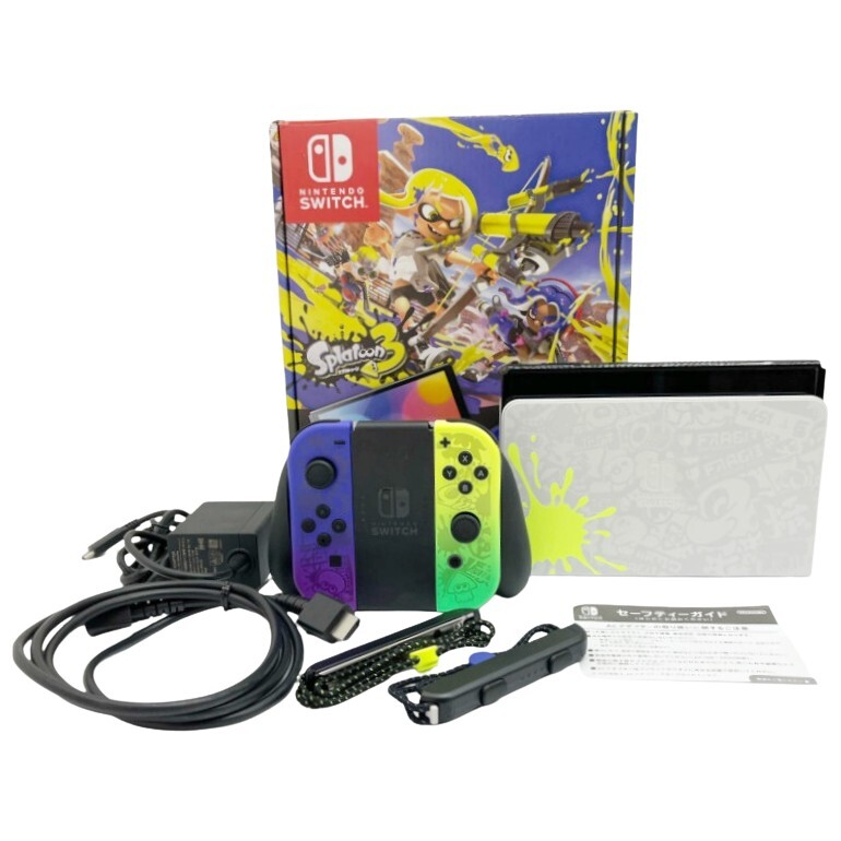 Nintendo Switch スプラトゥーン3 HEG-S-KCAAA Amazon.co.jp: 【整備済み品】 Nintendo Switch(有機ELモデル