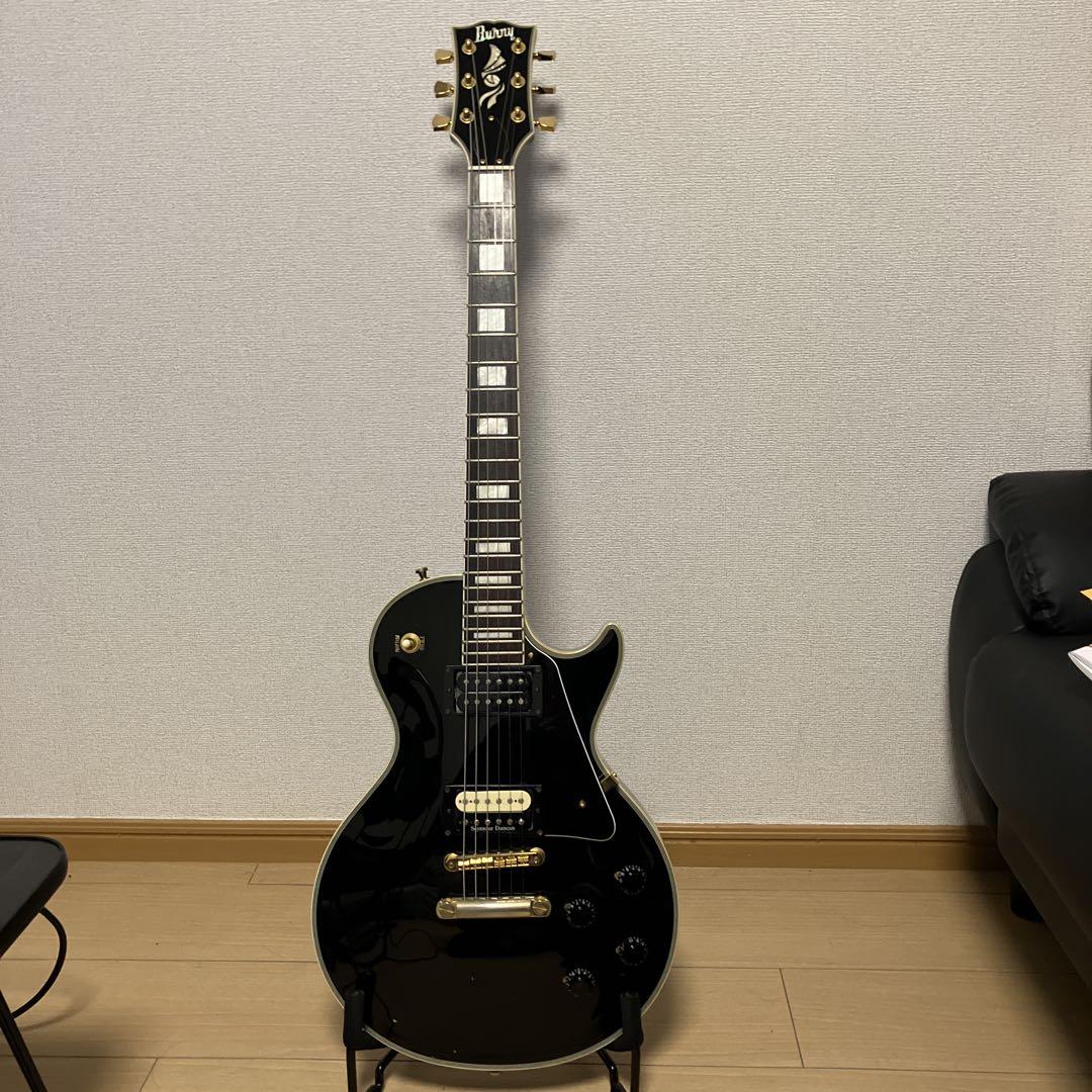 Burny RLCレスポールカスタム 黒 バーニー　即戦力仕様！ Burny RLCレスポールカスタム 黒 バーニー 即戦力仕様！（最前線
