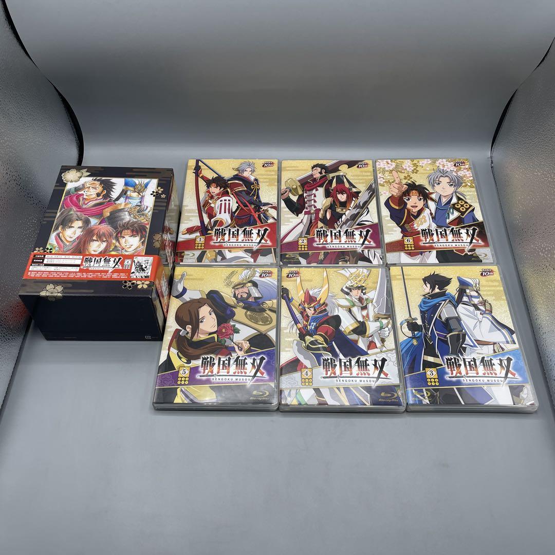 戦国無双 初回版 BOX付き全6巻セット　DVD Blu-ray 戦国無双 初回版 BOX付き 全6巻セット（戦国無双DVD 1
