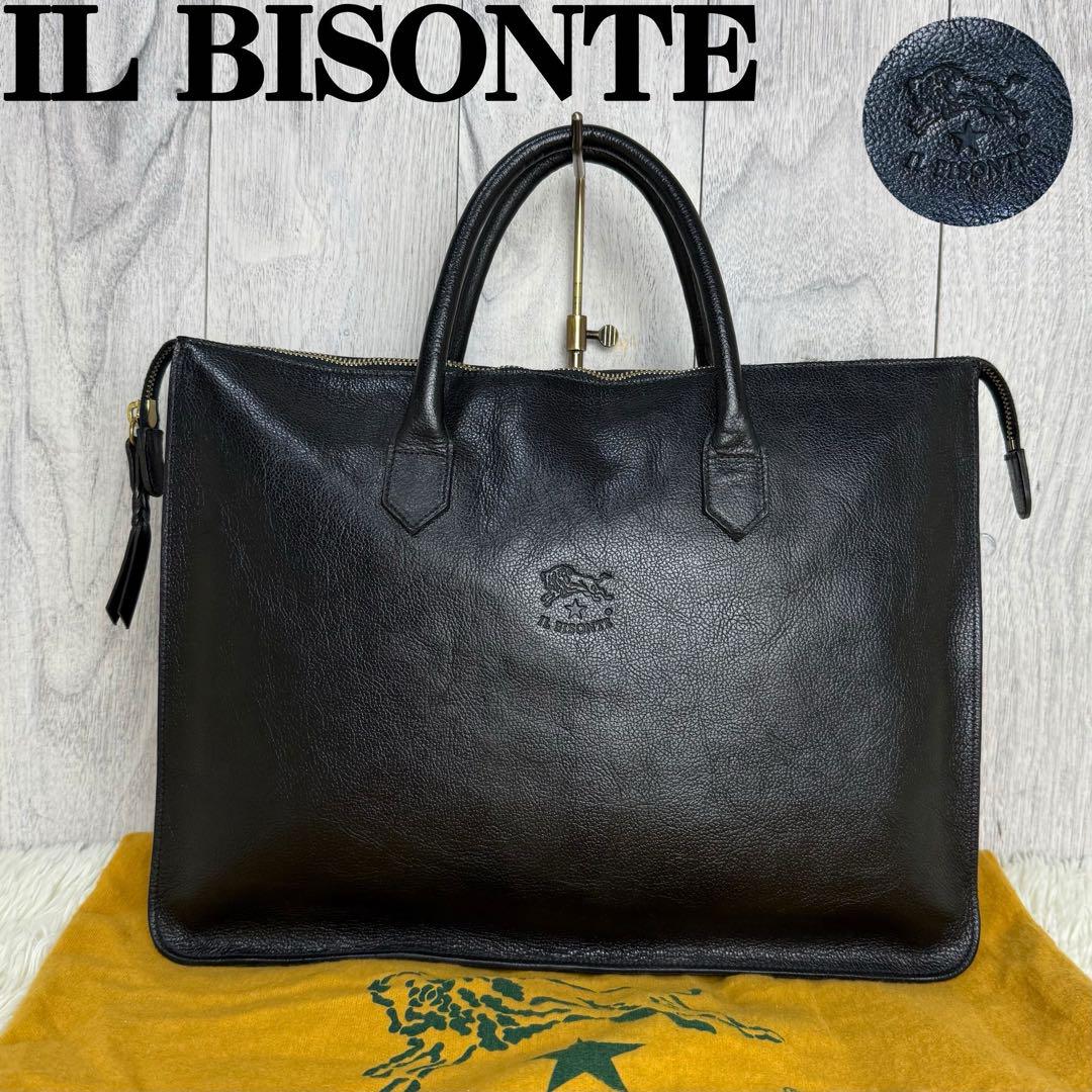 美品♡A4可♡IL BISONTE イルビゾンテ エンボスロゴ ビジネスバッグ 美品♡A4可♡IL BISONTE イルビゾンテ エンボスロゴ ビジネス