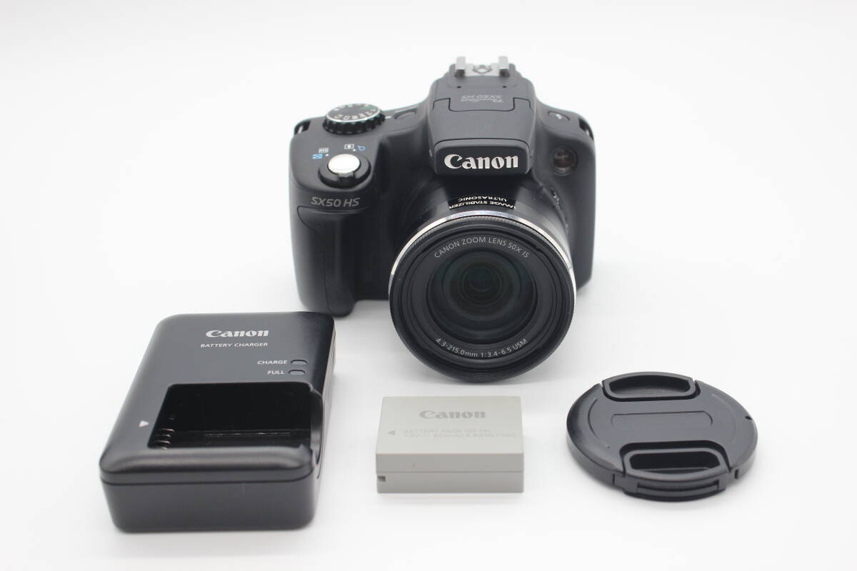 極上品 Canon powershot SX50 HS バッテリーチャージャー付き