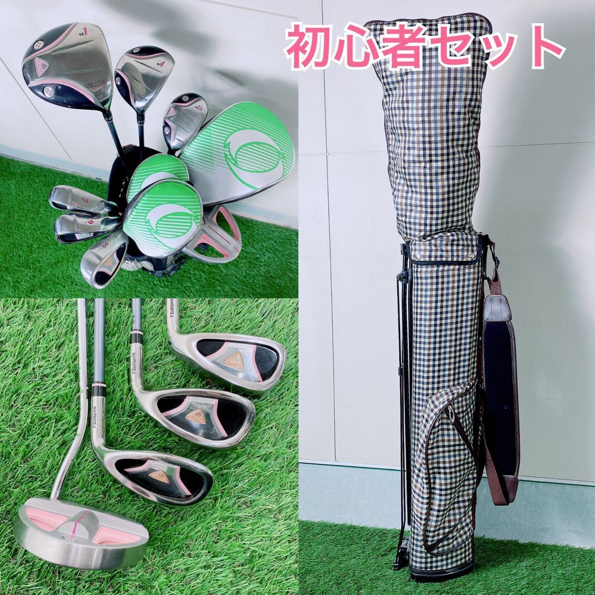 ゴルフクラブ　レディース　初心者　ツルヤ　入門　やさしい　NT0409 ゴルフクラブ レディース 初心者 ツルヤ 入門 やさしい NT0409