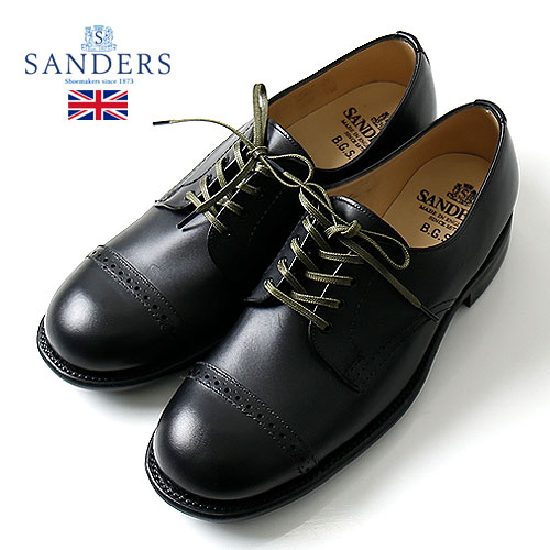 SANDERS/サンダースB.G.S. PUNCHED CAP DERBY 1944BOW パンチ