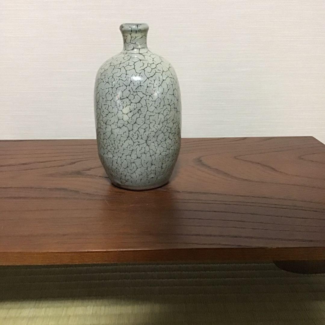 #1 骨董 アンティーク 保命酒徳利 鞆徳利 岩谷焼 色絵 花瓶 花入 ae0026c38ccb3c883291f273a22691