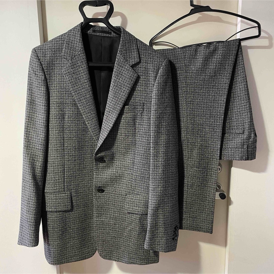 ポールスミス ドーメル DORMEUIL グレンチェックスーツ