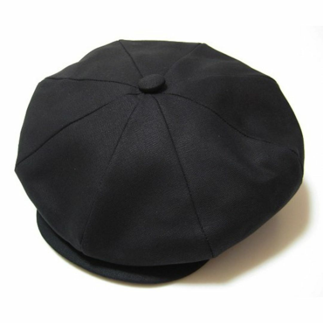 USA製ニューヨークハットCanvas Newsboy コットン素材 黒L USA製ニューヨークハットCanvas Newsboyコットン素材 黒XL 新品