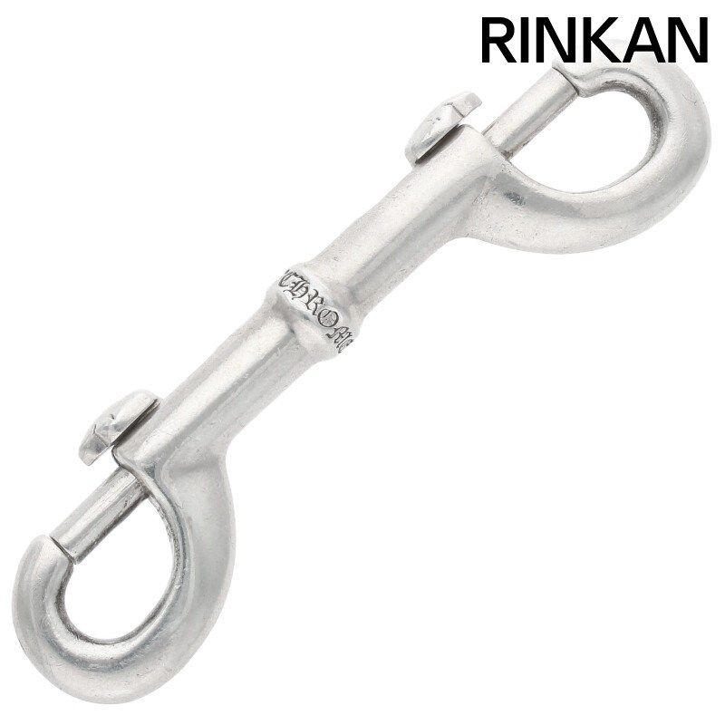 +CHROME HEARTS+ フレアニー ダブル クリップ キーホルダー CHROME HEARTS クロムハーツ DOUBLE CLIP KEY CHAIN ダブル