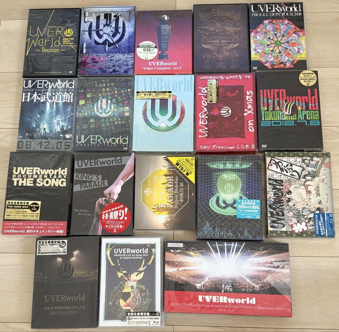 ウーバーワールド UVERworld ライブ DVD Blu-ray（UVERworld