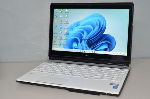 中古ノートパソコン Windows11+office 爆速SSD512GB NEC LL750/M