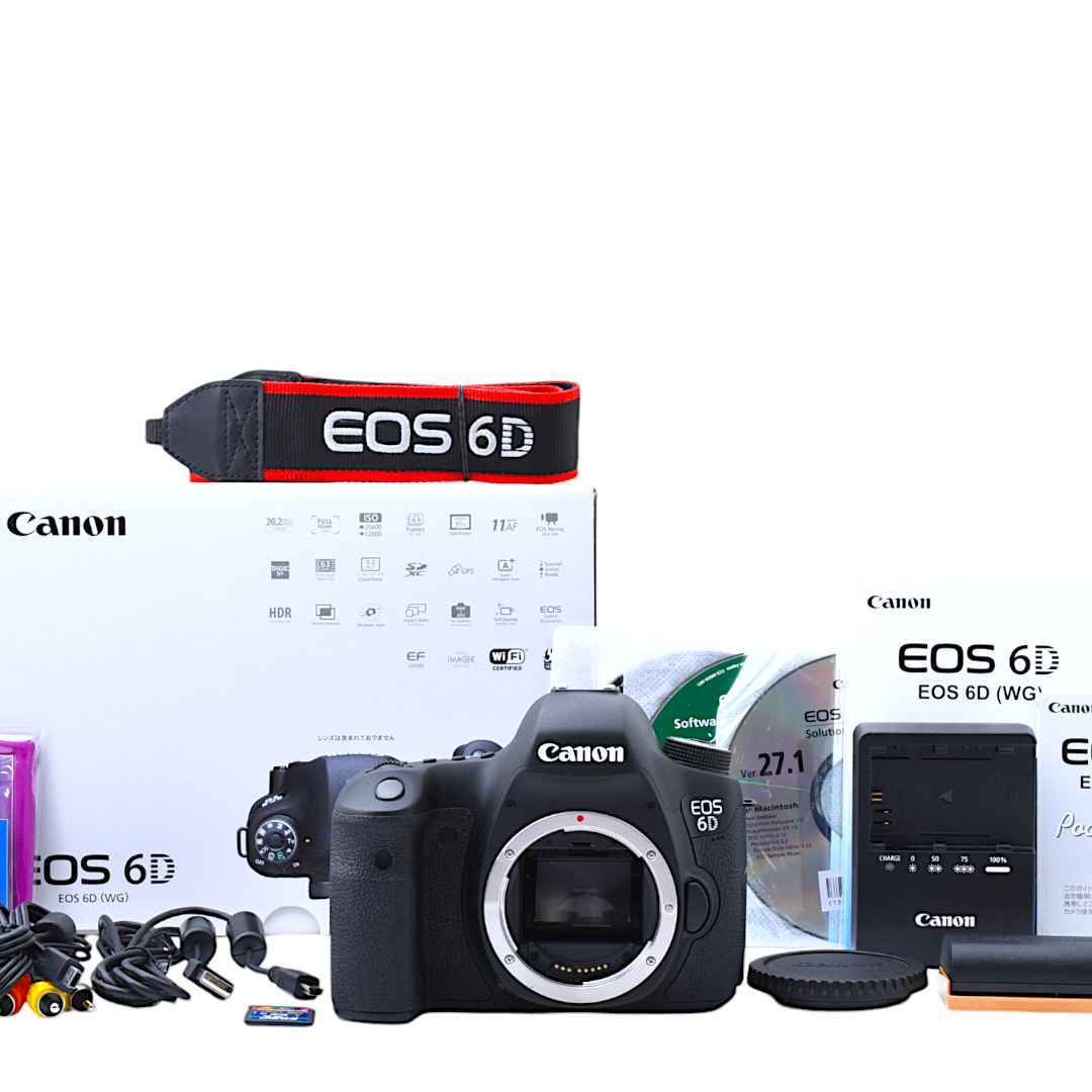 ほぼ未使用 Canon キャノン EOS 6D ショット数1020回 #7658