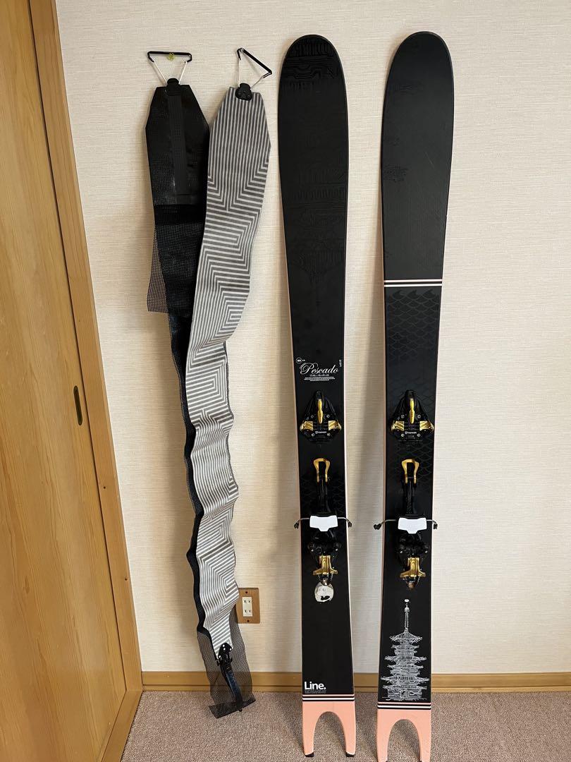 スキー板 LINE PESCADO 180cm（良品 板のみ LINE Pescado スキー