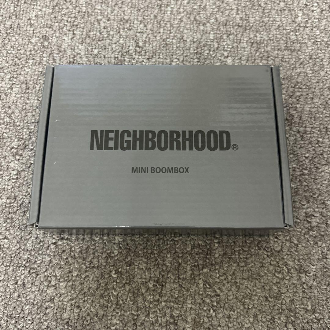 NEIGHBORHOOD MINI BOOMBOX グレー　RADIO ラジオ MINI BOOMBOX – TIME AFTER TIME